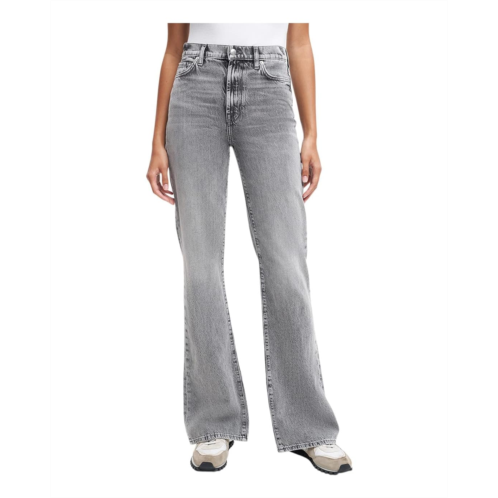 7 For All Mankind Easy Boot with Center Back Split in Fern Grey