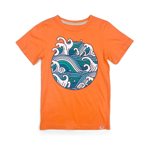Appaman Kids Tidal Wave Short Sleeve Graphic Tee (Toddler/Little Kid/Big Kid)