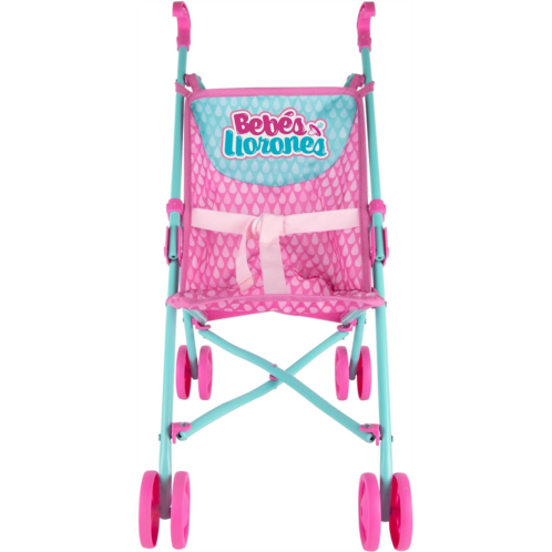 Cry Babies Magic Tears Cry Babies Baby Doll Stroller,Pink