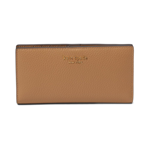 Kate Spade New York Veronica Pebbled Leather Slim Bifold Wallet