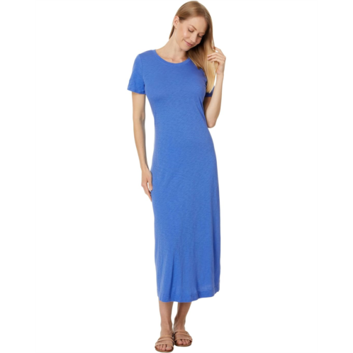 Womens Michael Stars Alanis Crew Neck Midi Dress