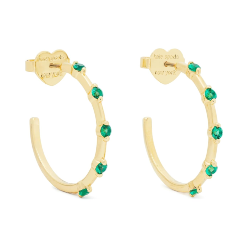 Kate Spade New York Hint Of Shimmer Hoops