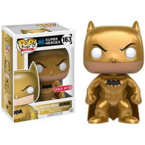 POP! Funko DC Super Heroes Golden Midas Batman Exclusive #163