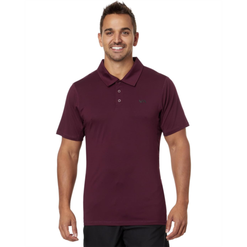 Mens RVCA Sport Vent Polo