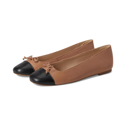 Jack Rogers Kenlyn Cap Toe Ballet - Leather