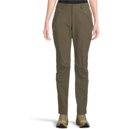 Womens Fjallraven Abisko Trail Stretch Trousers