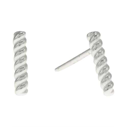 Argento Vivo Twist Bar Post Earrings