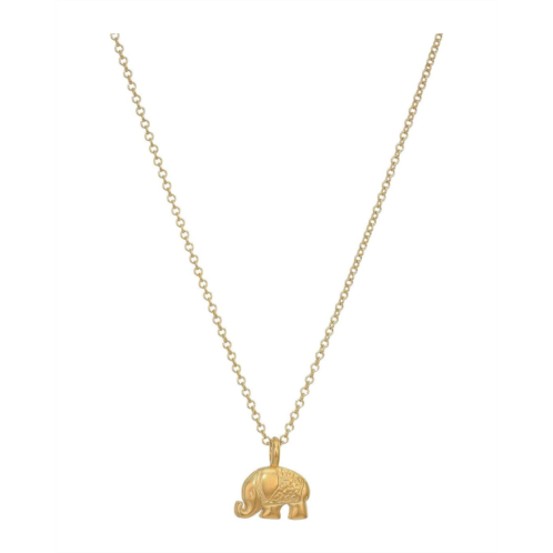 Dogeared Lucky Us Elephant Reminder Necklace