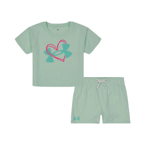 Under Armour Kids Jersey Tee and Shorts Set (Little Kids)
