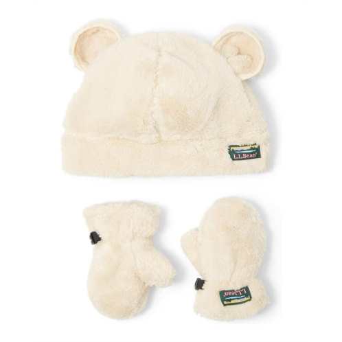 L.L.Bean LLBean Hi-Pile Ear Hat/Mittens Set (Infant/Toddler)