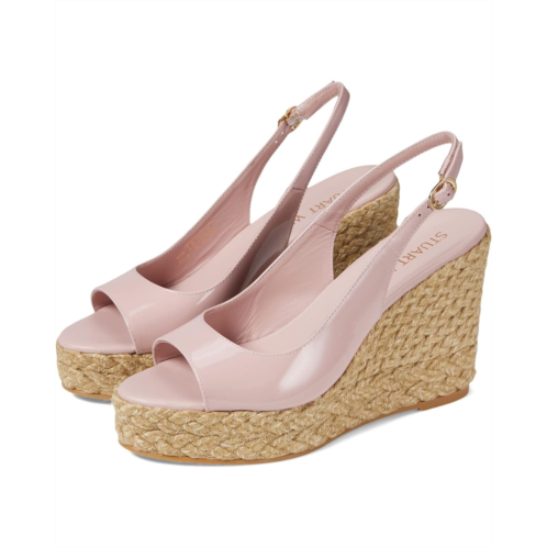 Womens Stuart Weitzman Island Peep-Toe Espadrille Wedge