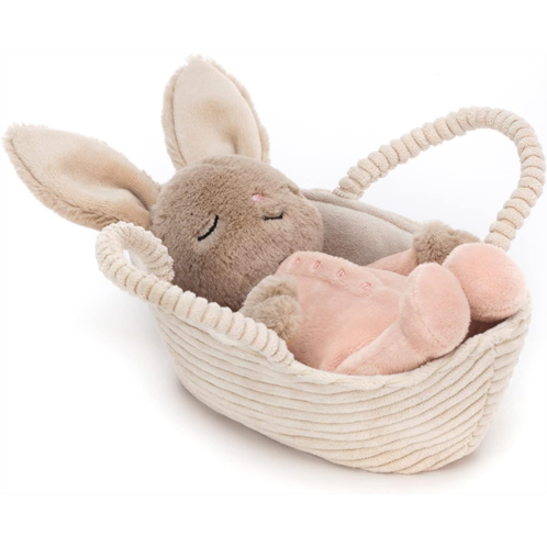 Jellycat Rock-a-Bye Bunny Stuffed Animal, 8 inches Rabbit & Bunny Plush Toy Classic Childreninchs Gift