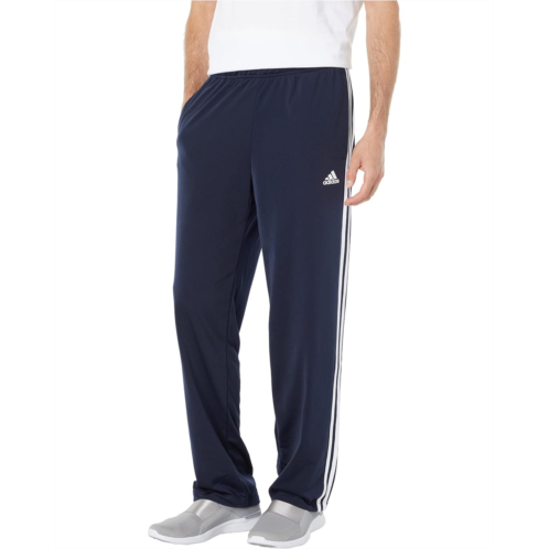 Mens adidas Essentials 3-Stripes Tricot Open Hem Pants