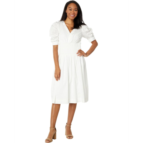 BCBGMAXAZRIA Smocked Waist Day Dress