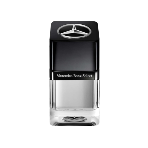 Mercedes-Benz Select - Fragrance For Men - Notes Of Bergamot, Peppermint And Patchouli - Evokes Elegance - Lingering And Unforgettable Sillage - Classic But Unique Design - 1.7 Oz