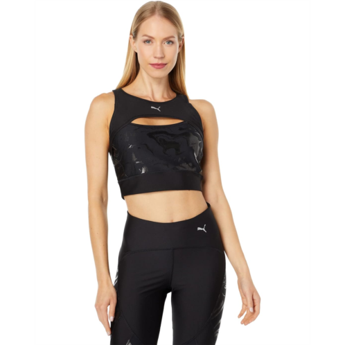 PUMA Run Ultraform All Over Print Crop Tank