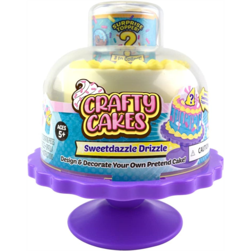 PlayMonster Crafty Cakes ? Sweetdazzle Drizzle Craft Kit ? Design & Create Your Own Pretend Cake ? Scented Crafty Cream with Surprise Toppers ? Ages 5+