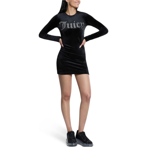 Juicy Couture Long Sleeve Bling Dress