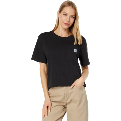 Womens Carhartt WK87 Workwear Pocket Short Sleeve T-Shirt