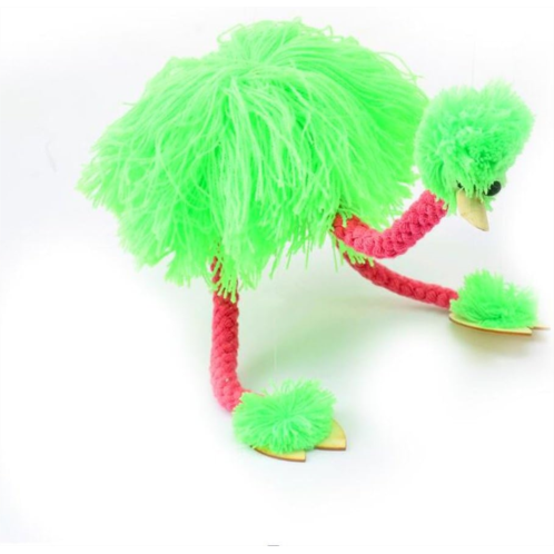 HOCHE Toy-Marionette Ostrich (Green)