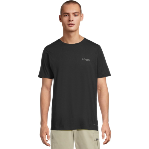 Mens Columbia PFG Fish Flag II Short Sleeve