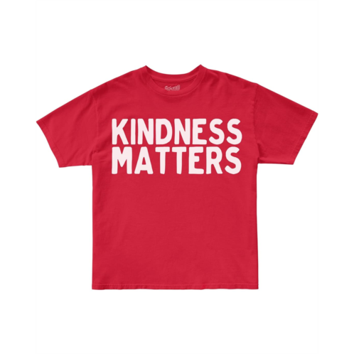 The Original Retro Brand Kids 100% Cotton Kindness Matters Crew Neck Tee (Toddler)