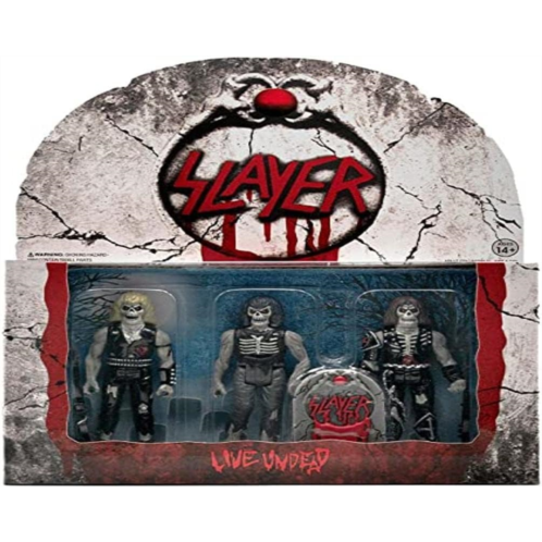 Slayer Live Undead 3-Pack Reaction Figures by Super7