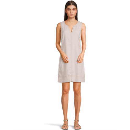 Womens Tommy Bahama Palm-A-Dora Split Neck Dress