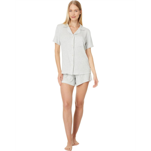 Eberjey Gisele Rib Relaxed Short PJ Set