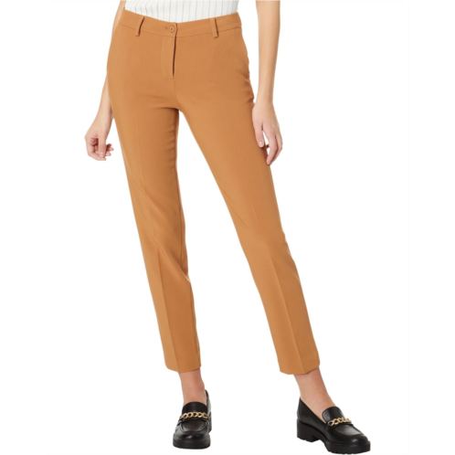 DKNY Essex Straight Leg Pants with Button Detail