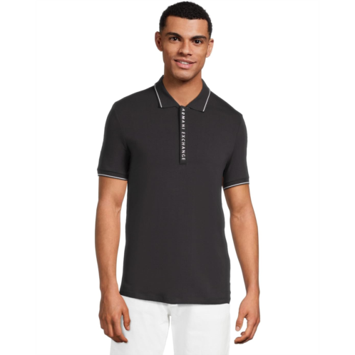 Mens Armani Exchange Icon Logo Printed Tee