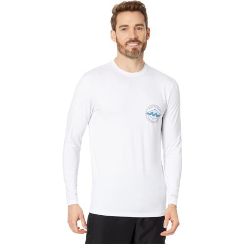 Mens Billabong Rotor Diamond Loose Fit Long Sleeve Rashguard