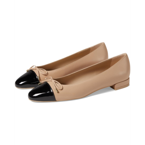 Womens Stuart Weitzman Sleek Bow Flat