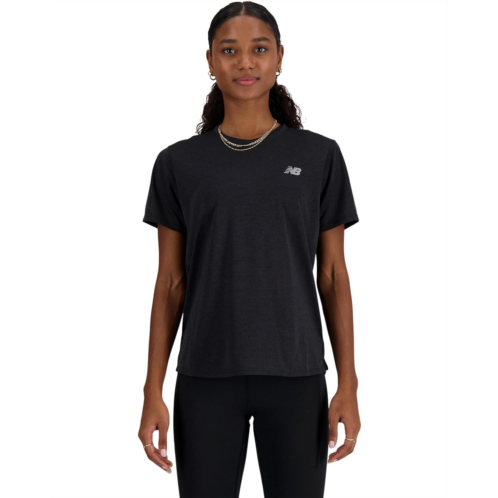 Womens New Balance New Balance Athletics T-Shirt Heather