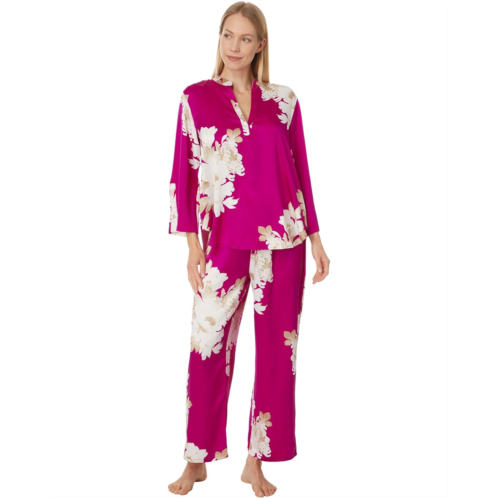 Womens N by Natori Winter Peony Pajama Set