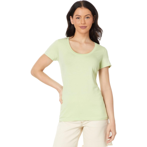 L.L.Bean LLBean Soft Stretch Supima Tee Scoopneck Short-Sleeve