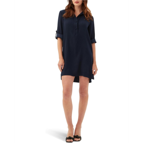 Womens Trina Turk Portrait Shirt Dress