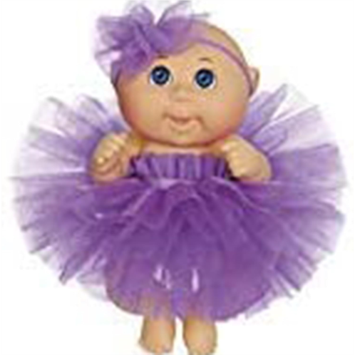 Cabbage Patch Kids 9 Dance Time Girl, Blue Eyes, Purple Tutu
