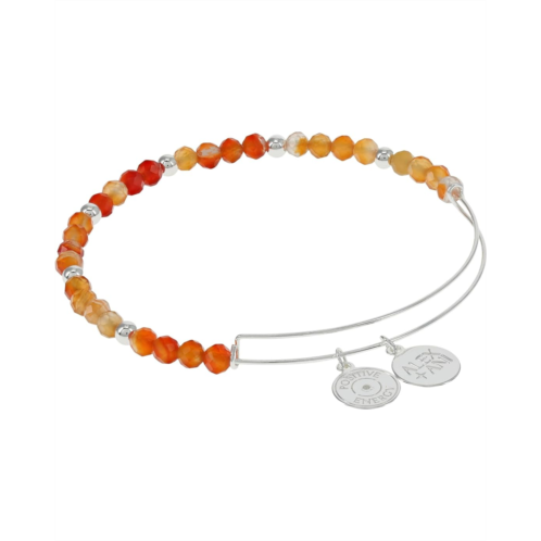 Alex and Ani Carnelian Beaded Bracelet