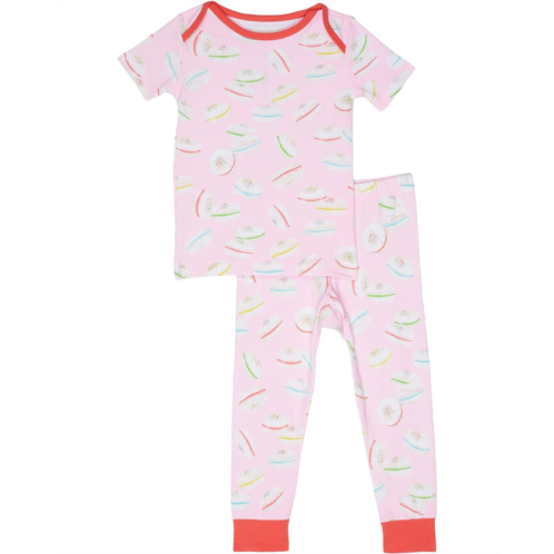 BedHead Pajamas Kids Booboo Short Sleeve Snug Fit PJ Set (Infant)