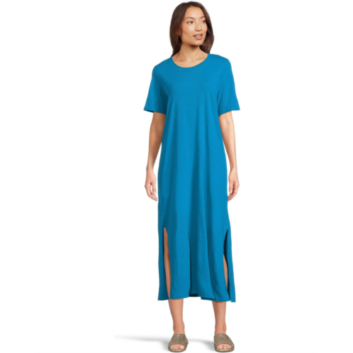 Womens Eileen Fisher Crew Neck Dress