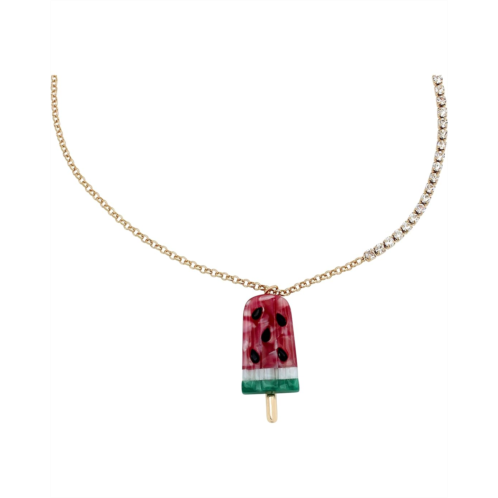 Betsey Johnson Watermelon Pendant Necklace