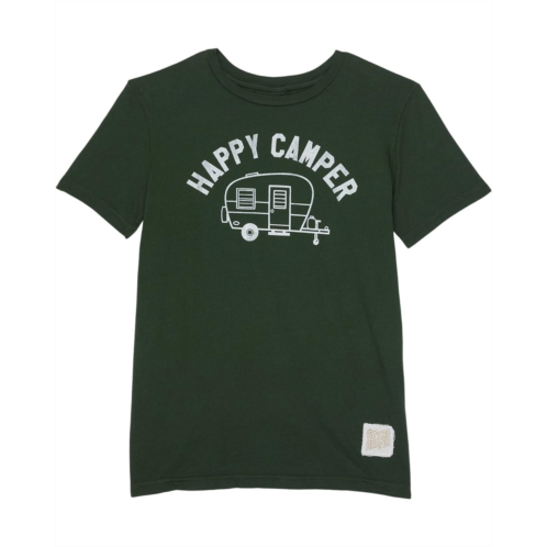 The Original Retro Brand Kids Happy Camper Cotton Crew Neck Tee (Big Kids)