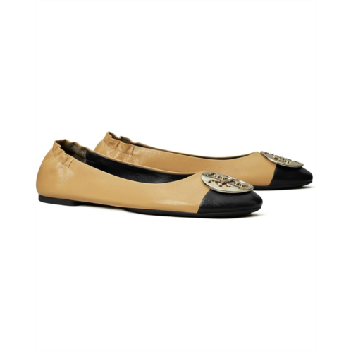 Womens Tory Burch Claire Cap-Toe Ballet