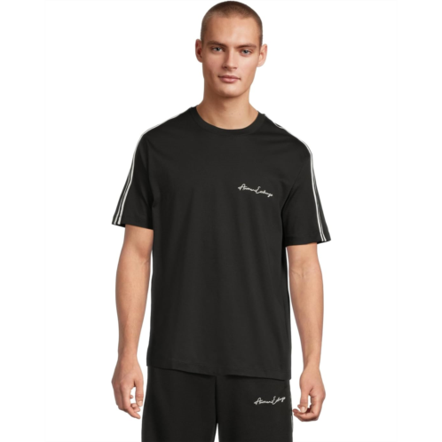 Mens Armani Exchange Signature Logo Tee
