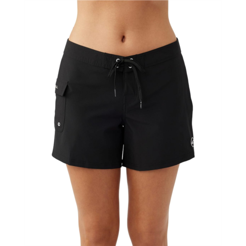 O Neill Saltwater Solid Stretch 5 Boardshorts