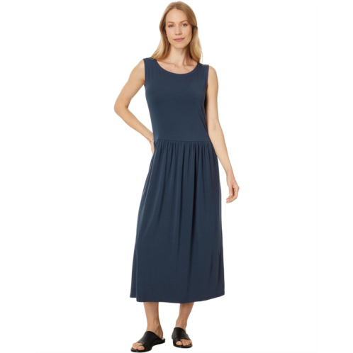 Womens Eileen Fisher Ballet Neck Dress