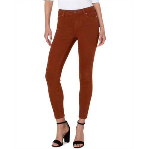 Womens Liverpool Los Angeles Abby Ankle Skinny 28 in Cognac