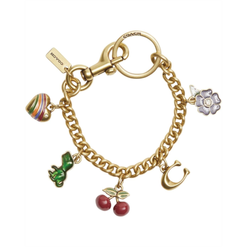 COACH Motif Chain Bag Charm