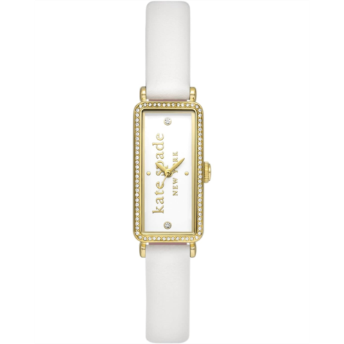 Kate Spade New York Rosedale White Leather Watch - KSW1818